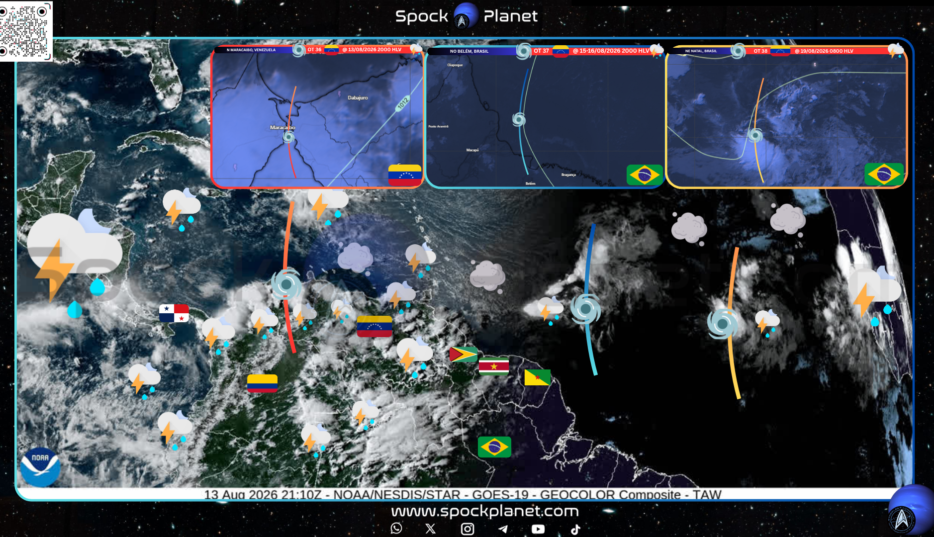 Satelital del Atlántico Norte