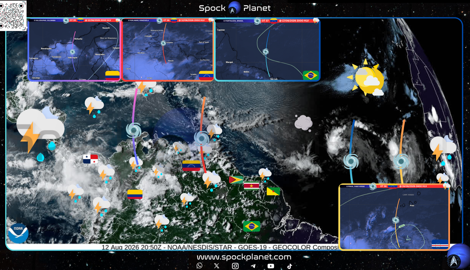 Satelital del Atlántico Norte