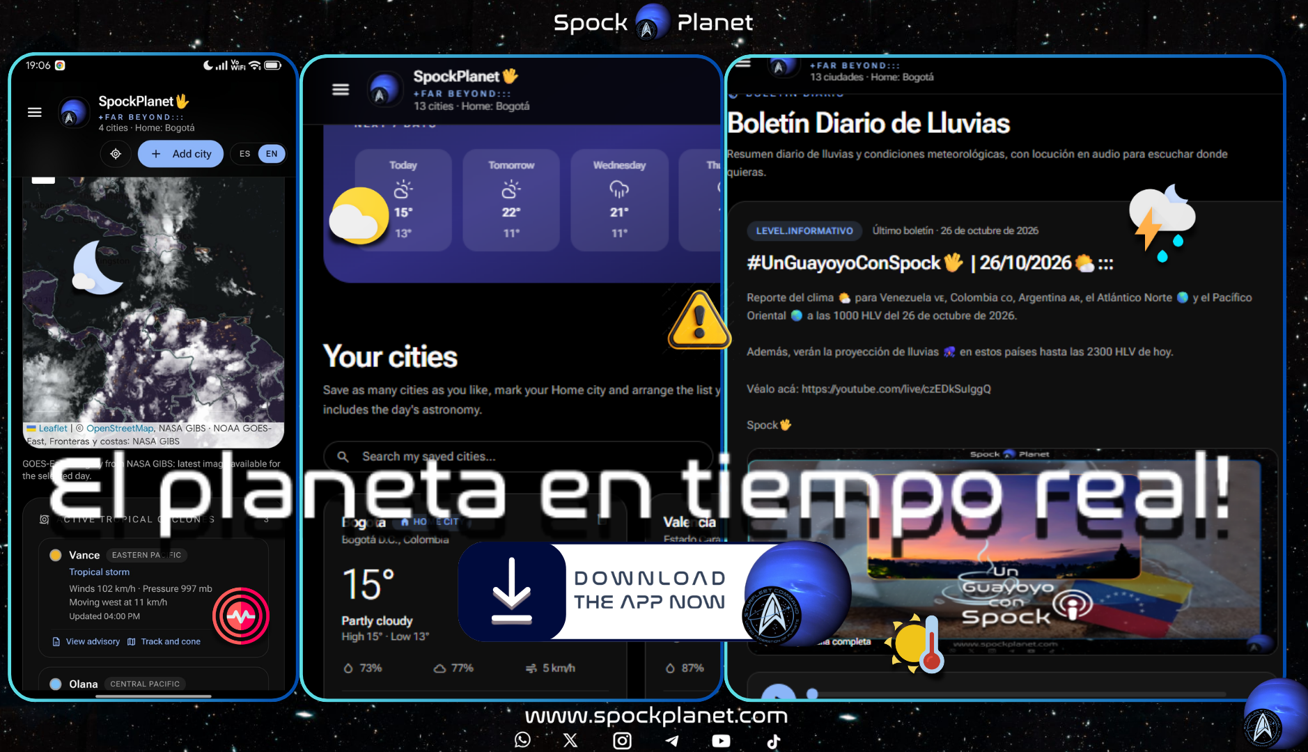 Descarga la SpockPlanet app! 🖖