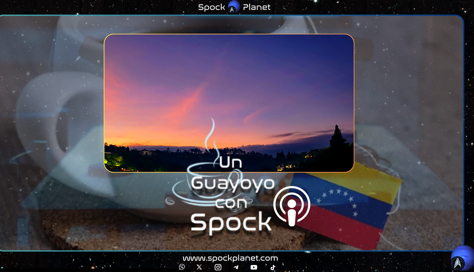 Un Guayoyo con Spock🖖