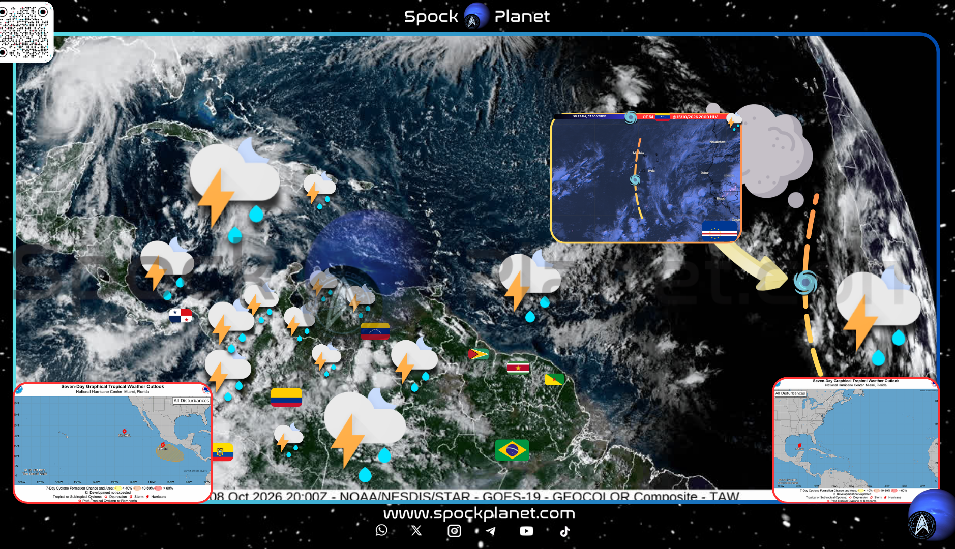 Satelital del Atlántico Norte